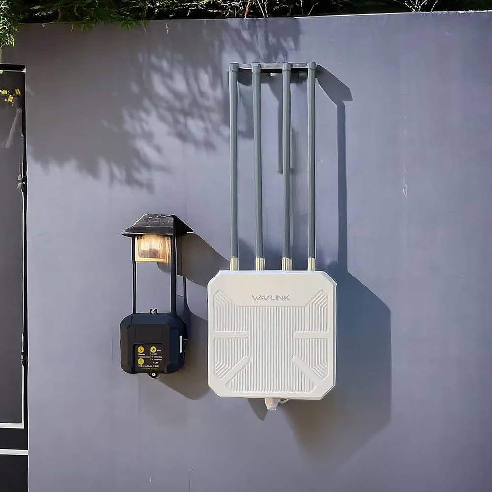 ほぼ未使用！【超強力！屋外ルーター】WAVLINK WiFi6 AX3000 Factory Wavlink AX3000 Outdoor WiFi6 AP PoE Mesh WiFi Extender